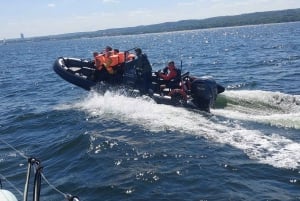 Speed boat Half Hour trip in Sopot. Speed up to 100 km/h