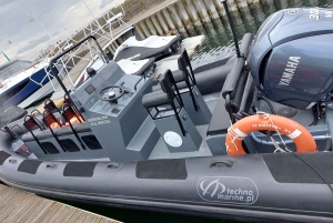 Получасовая поездка на скоростном катере в Сопот. Скорость до 100 км/ч