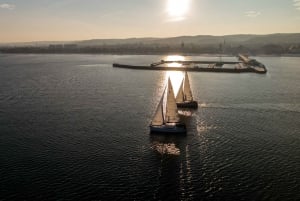 Sopot: Crociera in barca al tramonto con Prosecco