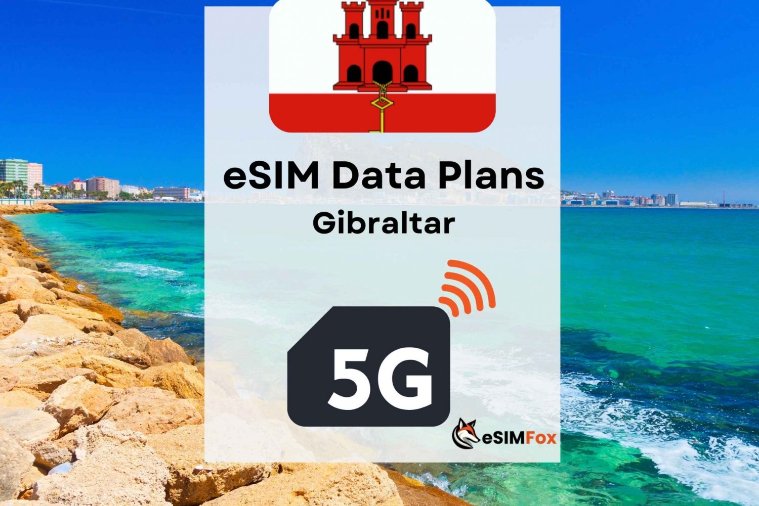 eSIM Internet Data Plan Gibraltar high-speed 5G/4G