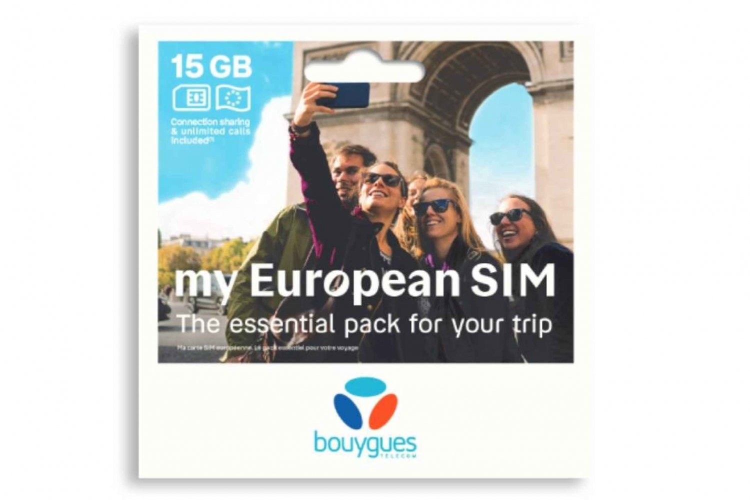 Europa: Bouygues Telecom Travel Basic eSIM 15 GB i 15 dni