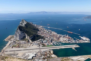 Fra Málaga: Heldagstur til Gibraltars klipper og huler
