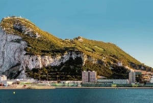 Depuis Malaga : visite d'une journée du rocher et des grottes de Gibraltar
