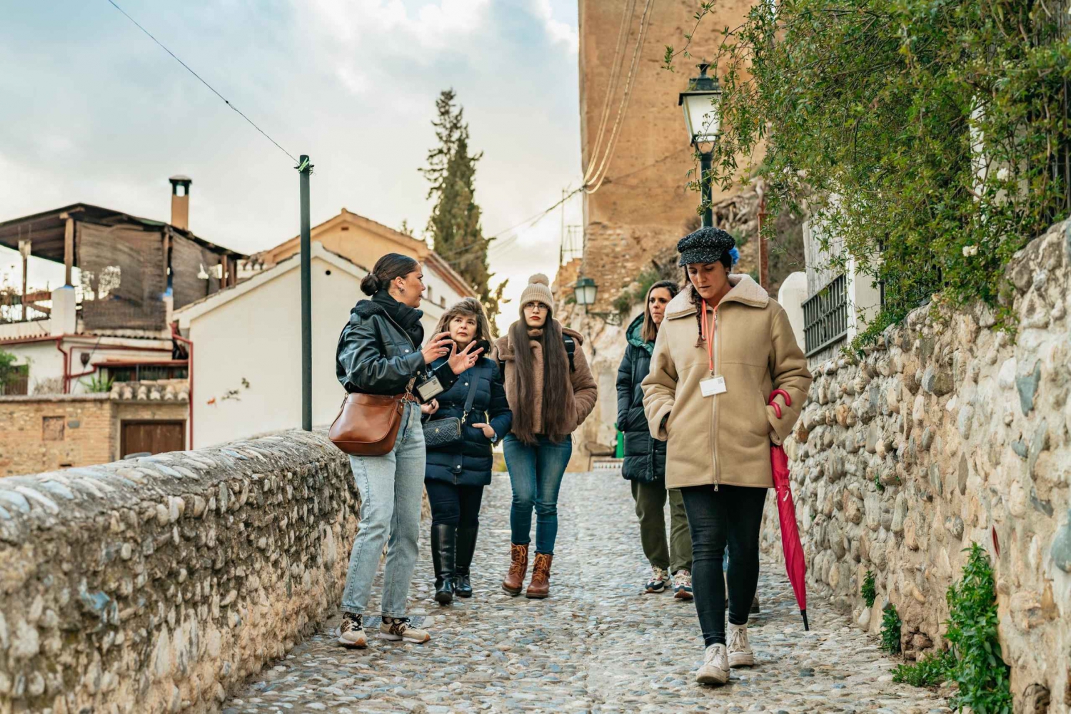 Granada: Tour guidato a piedi all'Albaicín e al Sacromonte