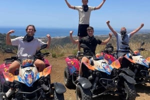 Marbella: 1-H Quad Adventure PRICES PER QUAD 100€ 1 OR 2PX