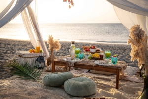 Sotogrande: Styling af udendørs picnic med tapas.