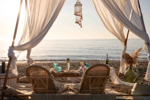 Sotogrande: Styling af udendørs picnic med tapas.