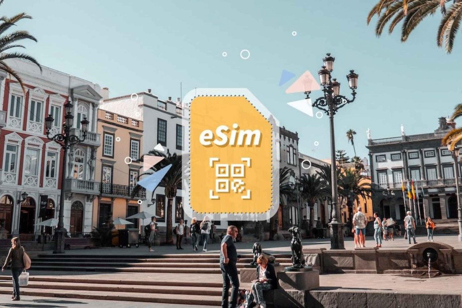 Espanja/Eurooppa: eSim-mobiilidatapaketti