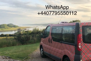 Transfert privé de l'aéroport et du centre de Glasgow à Oban