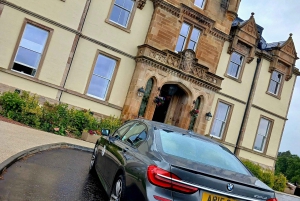 Edinburgh: Luxury Car and Driver Hire with Unlimited Mileage