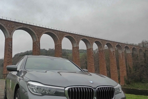 Edinburgh: Luxury Car and Driver Hire with Unlimited Mileage