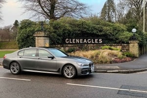 Edinburgh: Luxury Car and Driver Hire with Unlimited Mileage