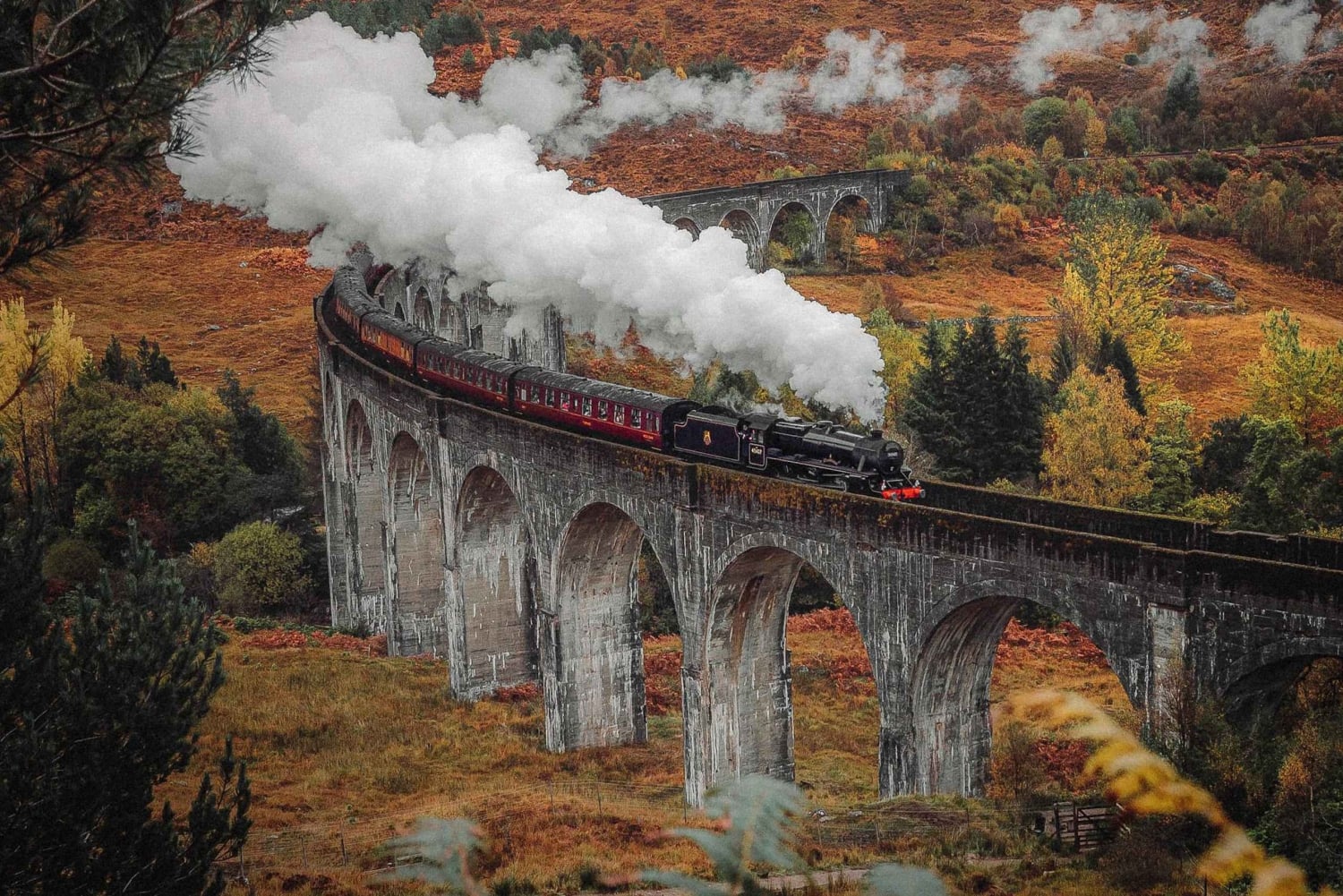 Glasgow'sta: Glenfinnan Viaduct ja Glencoe