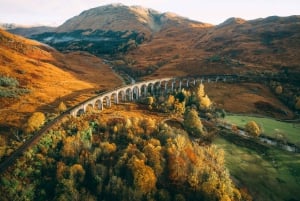 Glasgow'sta: Glenfinnan Viaduct ja Glencoe