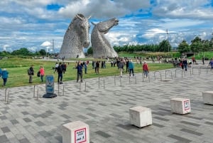 From Greenock: The Kelpies, Stirling Castle, and Loch Lomond