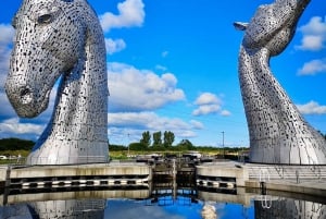 From Greenock: The Kelpies, Stirling Castle, and Loch Lomond