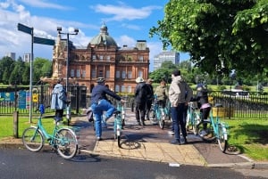 Glasgow - en cykeltur Cykeltur i staden och Clyde Bridges med ölprovning