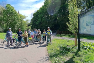グラスゴー：グラスゴー市とクライド橋の自転車ツアー（ビールの試飲付き）