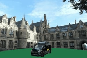 Glasgow: Privat flyplasstransport XL (til/fra sentrum)