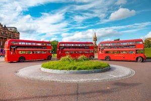 Glasgow: Vintage Bus Tour with Afternoon Tea or Gin