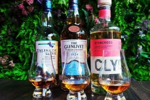 Glasgow: Whisky Flight i szkocka deska serów