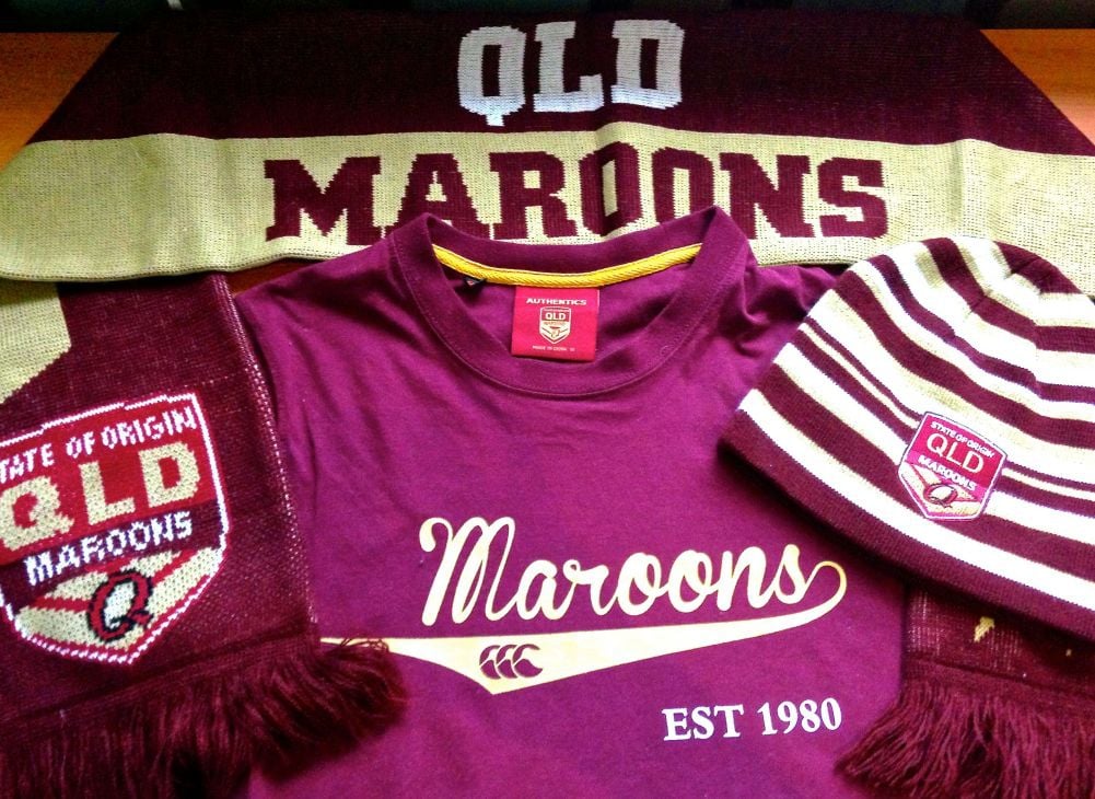 Official Maroons supporter merchandise