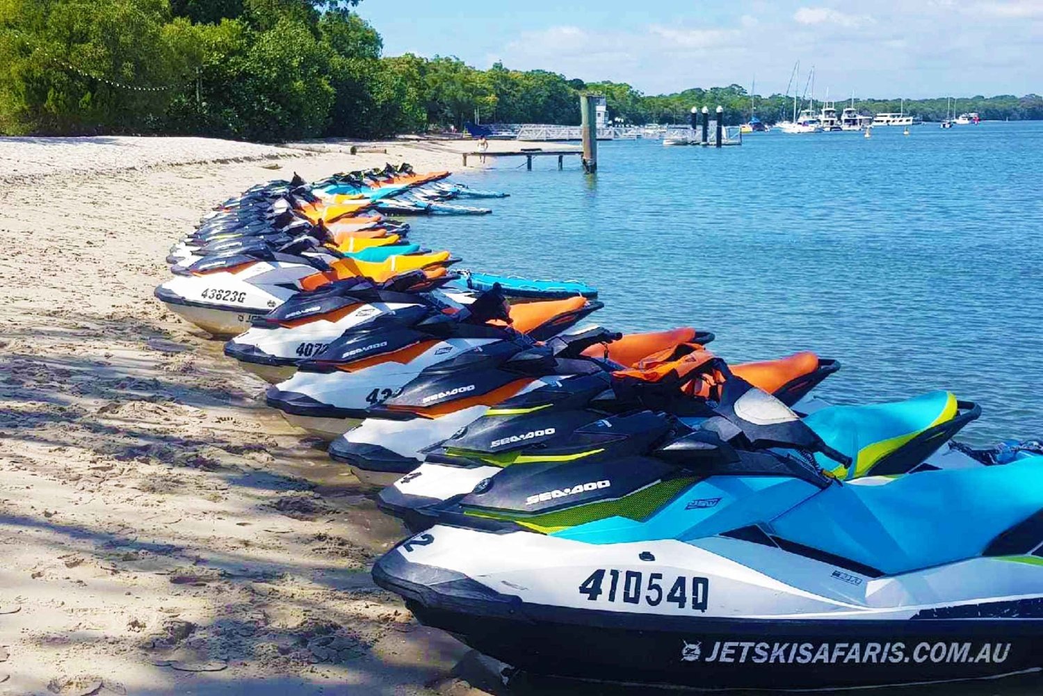2,5-tuntinen Ultimate Jet Ski Safari North Stradbroke Islandilla