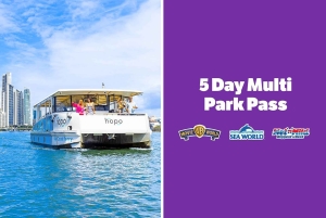 5-Day Theme Park Pass & Sea World Cruise Combo Ticket