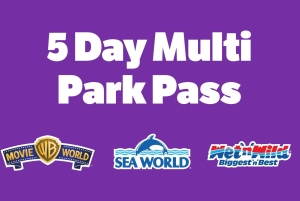 5-Day Theme Park Pass & Sea World Cruise Combo Ticket