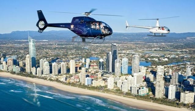 ABC Heli-Gold Coast Helikopterikierrokset ja -vuokraukset