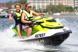 Gold Coast: Safari en moto acuática a toda velocidad de 30 minutos, sin zonas de velocidad reducida.