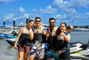 Gold Coast: 1 tunnin vesiskootteriajelu kokeneille – yksittäisille ajajille