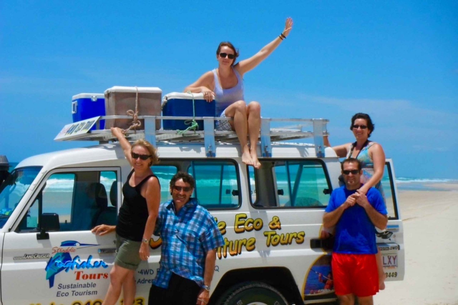 Gold Coast & Brisbane Island Scenic Flight & 4WD Day Tour