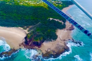 Gold Coast & Brisbane Island Scenic Flight & 4WD Day Tour