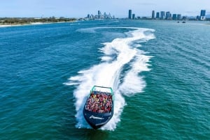 Gold Coast: Jet Boat Adventure valinnaisella kuljetuspalvelulla