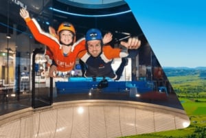 Gold Coast: Luftballongflyvning og GRATIS IFLY-opplevelse