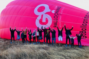 Gold Coast: Hot Air Balloon Flight with Optional Breakfast