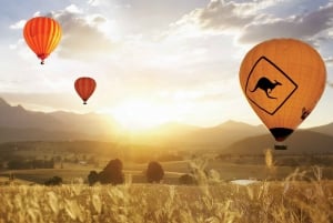 Goldküste: Heißluftballonfahrt und Weinberg-Frühstück
