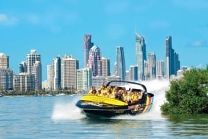 Gold Coast: Jetboat Ride and Indoor Skydiving Combo Activity
