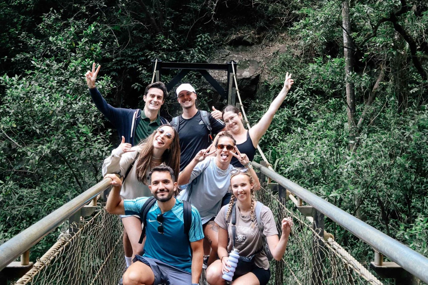 Gold Coast: Wycieczka do 7 wodospadów i naturalnego mostu w Springbrook