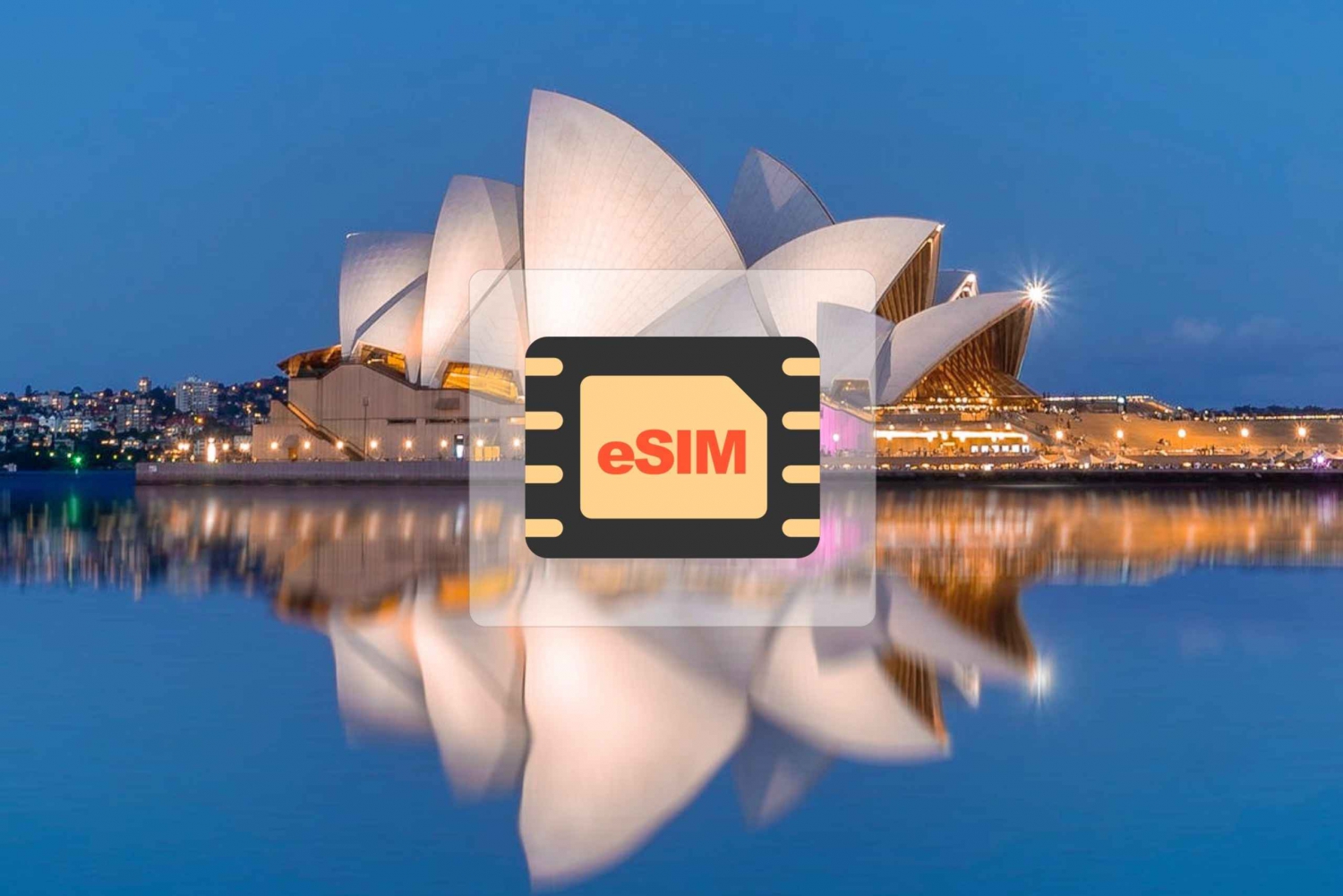 Austrália: Plano de dados móveis eSIM