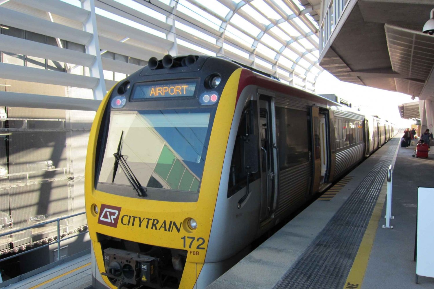 Gold Coast: Trem de/para o Aeroporto Doméstico de Brisbane (BNE)