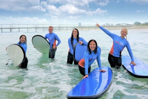 Leçon d'apprentissage du surf préférée de la Gold Coast (13 ans et plus)