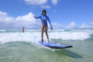 Gold Coast: aula de surf
