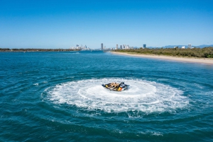 Gold Coast : Promenade en bateau à moteur sur la plage principale de Broadwater