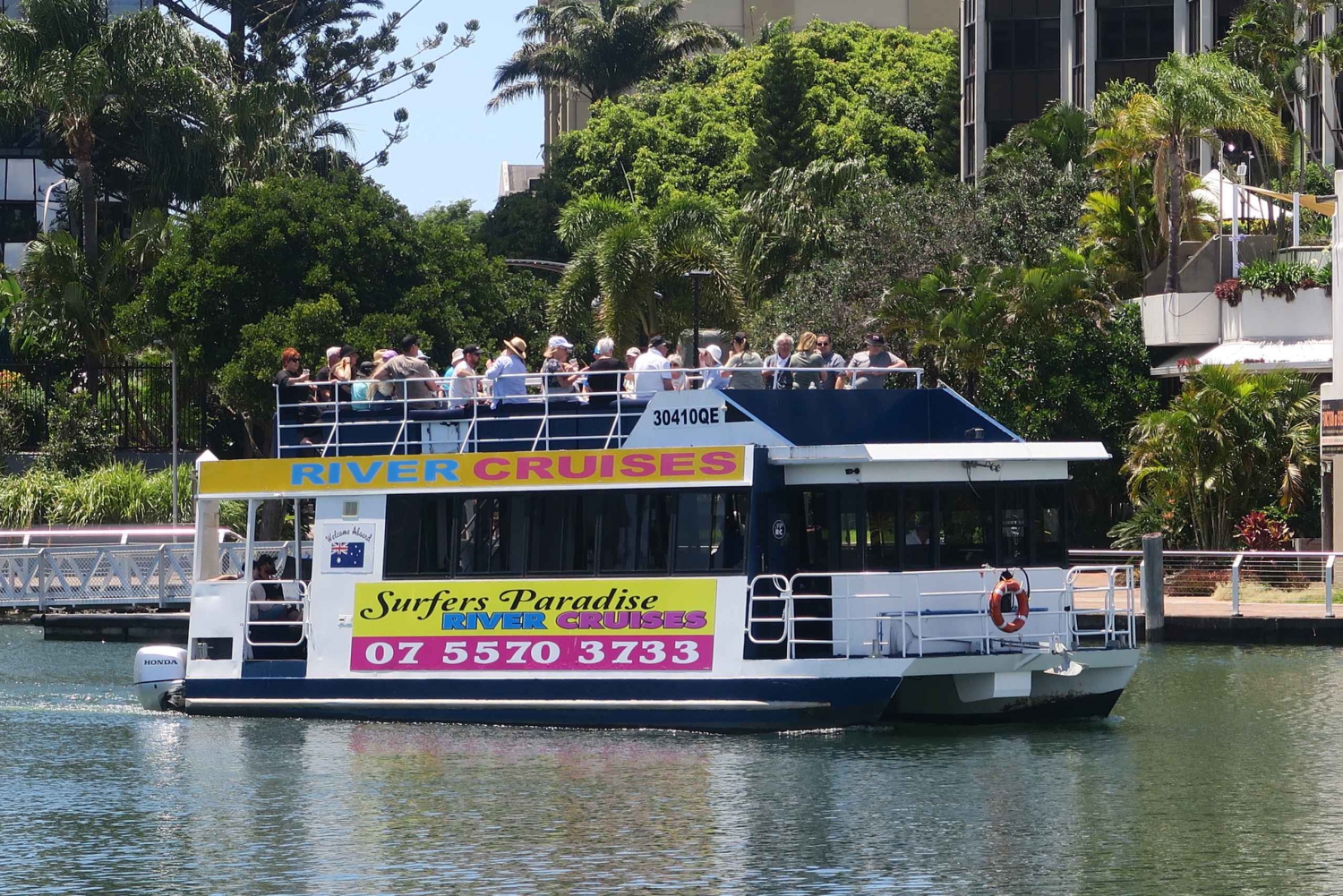 Surfers Paradise: Gold Coast Afternoon River Cruise kl. 16