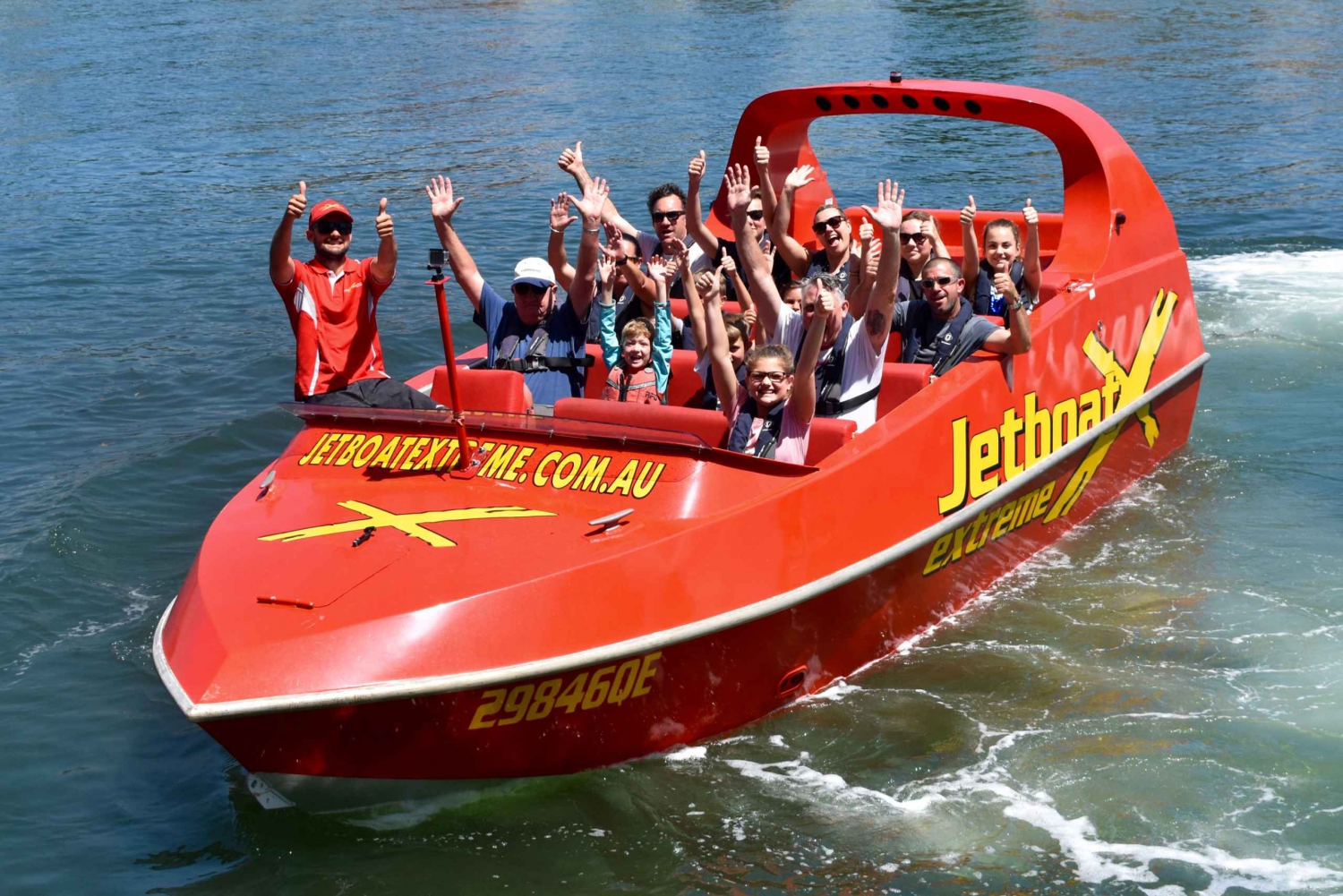 Surfer's Paradise: Jetboat Ride and Surf Lesson