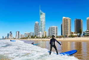 Surfers Paradise: Surfunterricht an der Goldküste