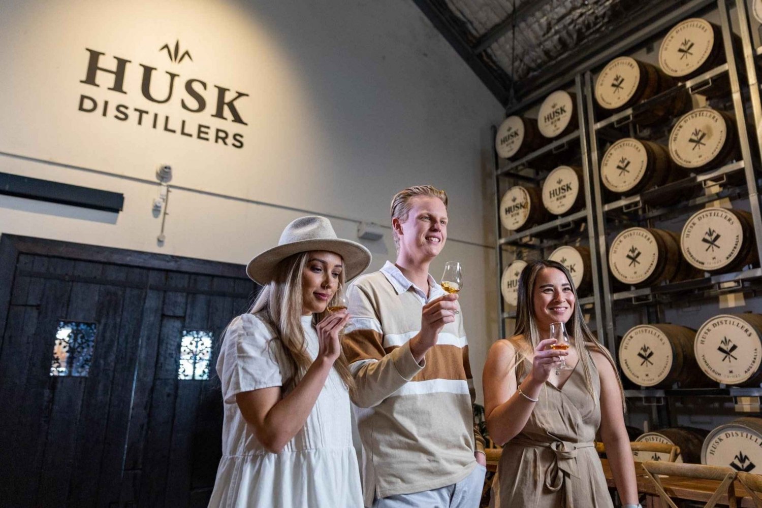 Il Tweed: tour della distilleria Husk Farm
