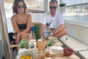 1h Boat Trip + 2h Dockside Wine & Food Tasting